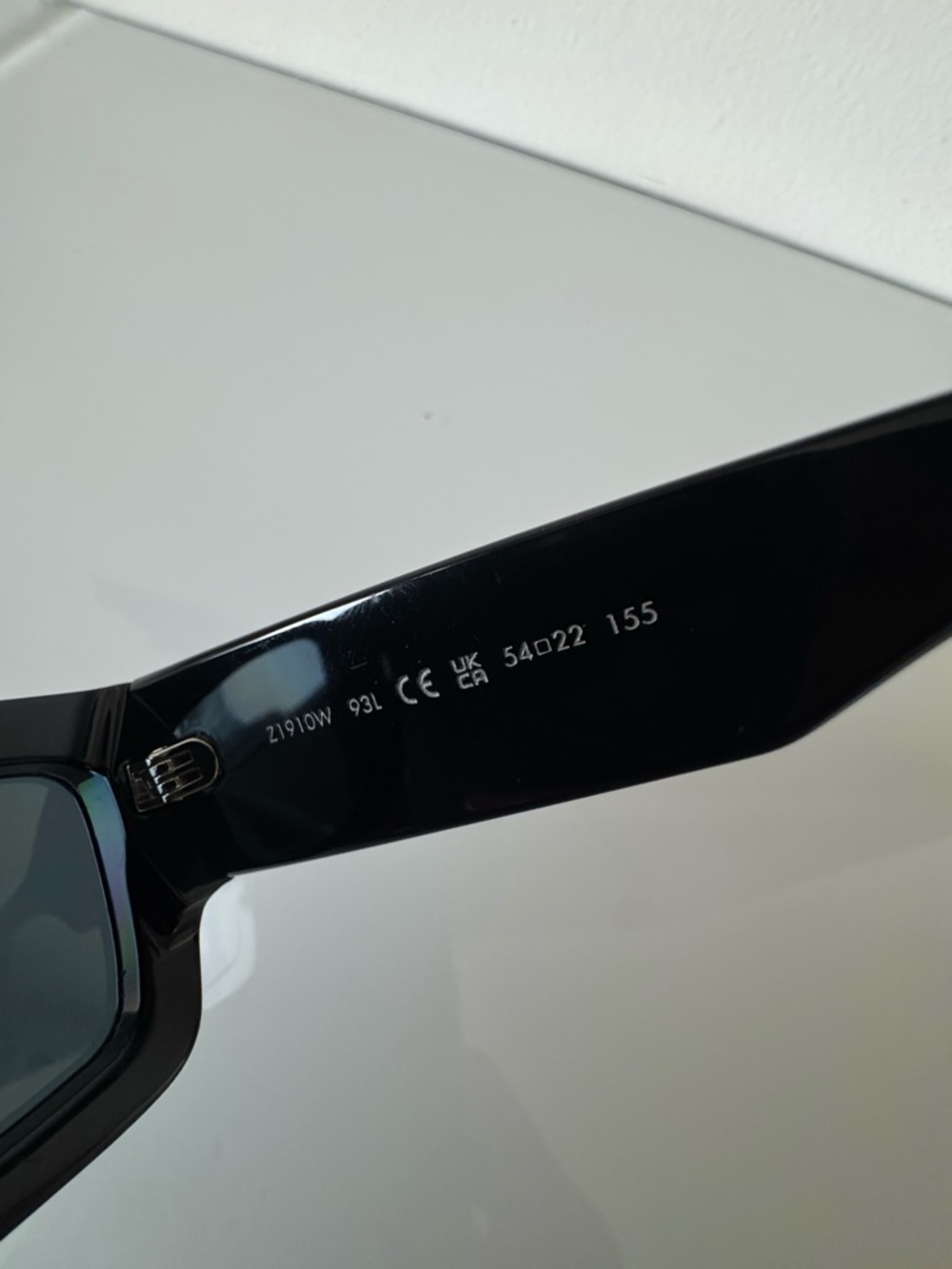 Louis Vuitton Black Clash Low Square Sunglasses with Silver LV Emblem - Picture 8 of 16